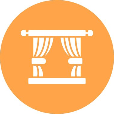 Curtain Creative Icons Desig