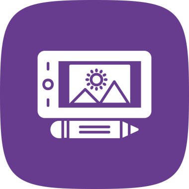 Graphic Tablet Creative Icons Desig