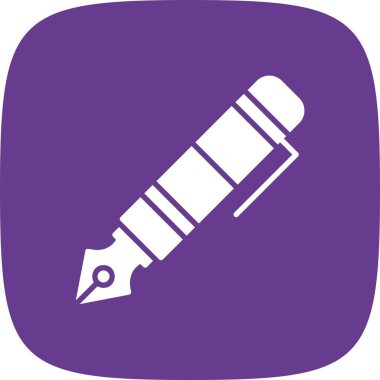 Fountain Pen Creative Icons Desig