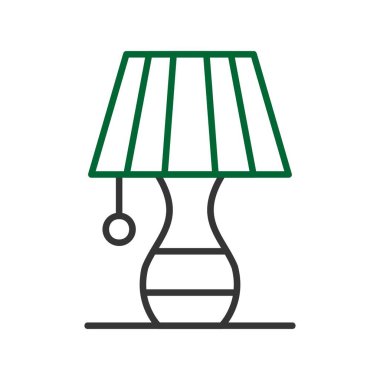 Table Lamp Creative Icons Desig