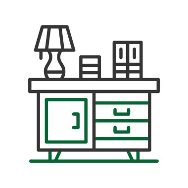 Bedside Table Creative Icons Desig