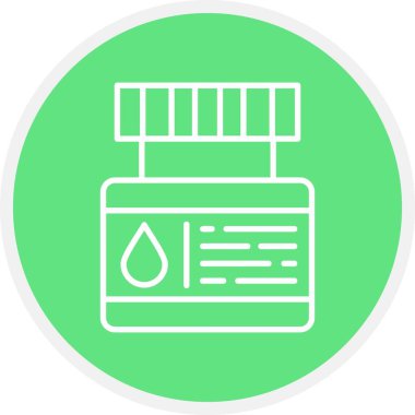 Ink Bottle Creative Icons Desig