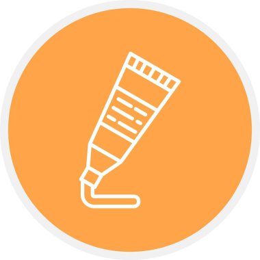 Oil Paint Creative Icons Desig