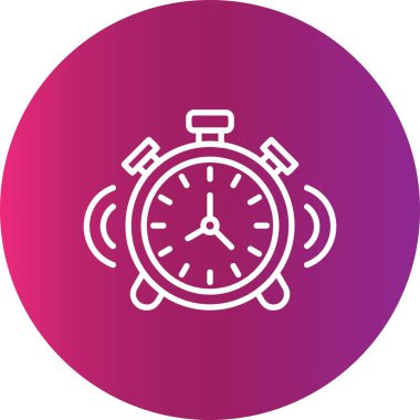 Alarm Clock Creative Icons Desig