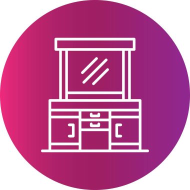 Dressing Table Creative Icons Desig