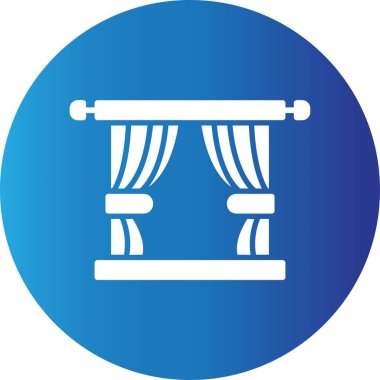 Curtain Creative Icons Desig