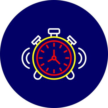 Alarm Clock Creative Icons Desig