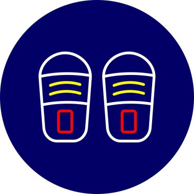 Slippers Creative Icons Desig