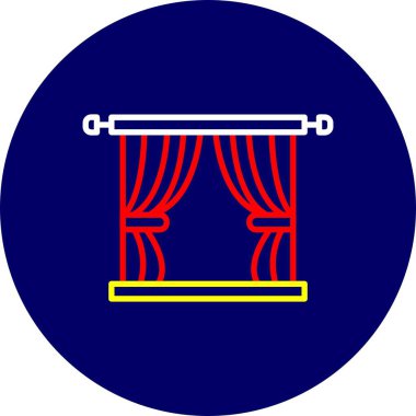 Curtain Creative Icons Desig