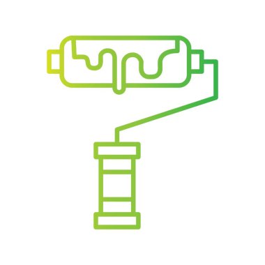 Paint Roller Creative Icons Desig