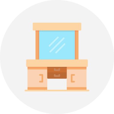 Dressing Table Creative Icons Desig