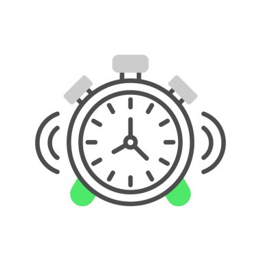 Alarm Clock Creative Icons Desig