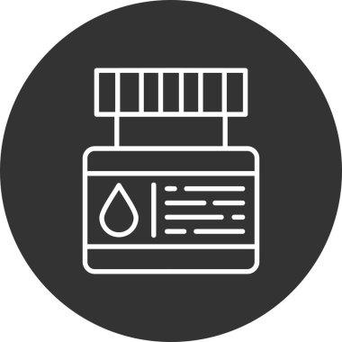 Ink Bottle Creative Icons Desig