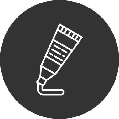 Oil Paint Creative Icons Desig