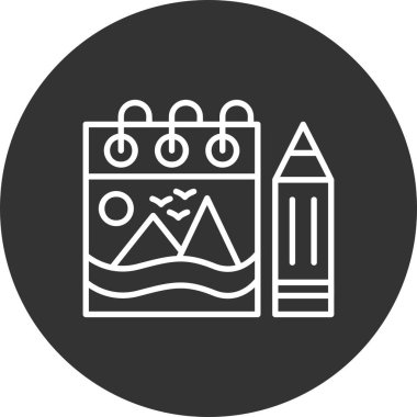 Sketchbook Creative Icons Desig