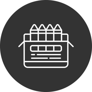 Crayons Creative Icons Desig