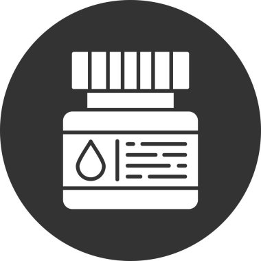 Ink Bottle Creative Icons Desig