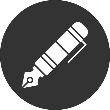 Fountain Pen Creative Icons Desig