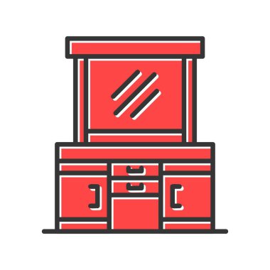 Dressing Table Creative Icons Desig