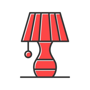 Table Lamp Creative Icons Desig