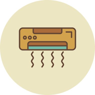 Air Conditioner Creative Icons Desig