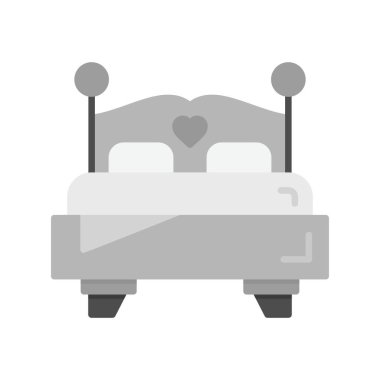 Double Bed Creative Icons Desig