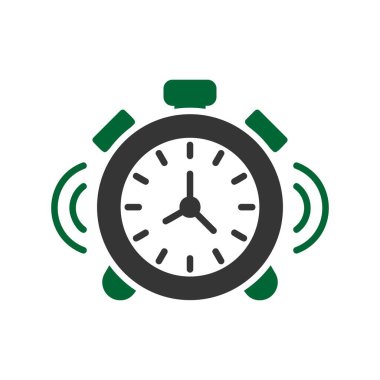 Alarm Clock Creative Icons Desig