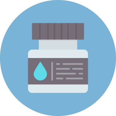 Ink Bottle Creative Icons Desig
