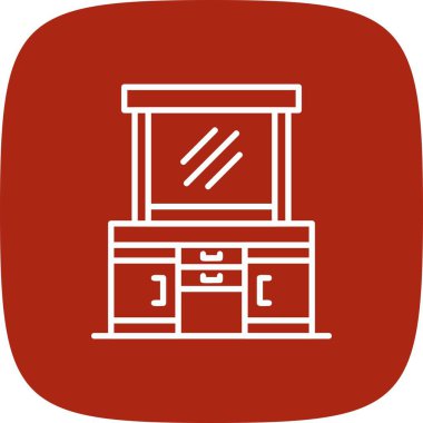 Dressing Table Creative Icons Desig