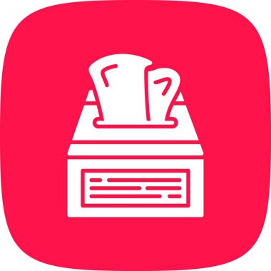 Tissue Box Creative Icons Desig