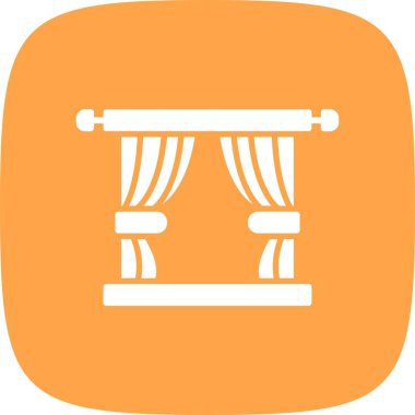 Curtain Creative Icons Desig