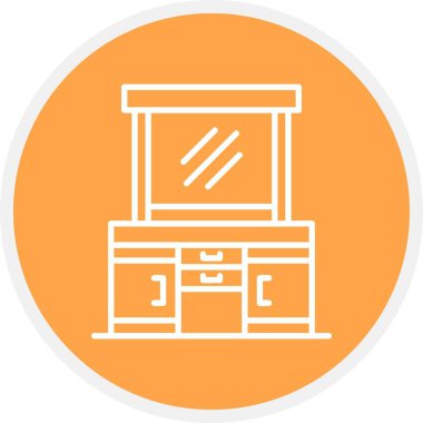 Dressing Table Creative Icons Desig