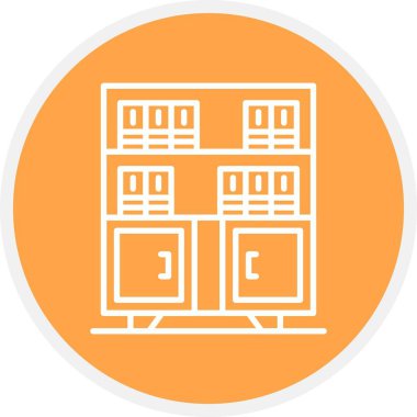 Shelving Creative Icons Desig