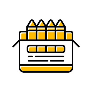 Crayons Creative Icons Desig