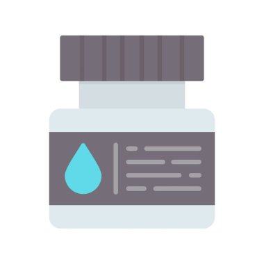 Ink Bottle Creative Icons Desig