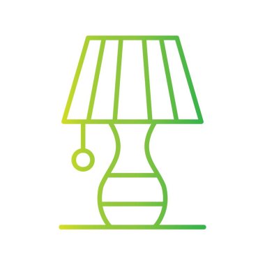 Table Lamp Creative Icons Desig