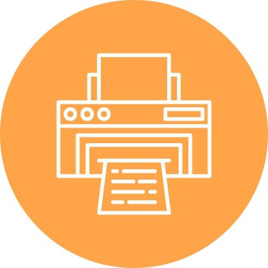 Yazıcı Yaratıcı Simgeler Tasarımı