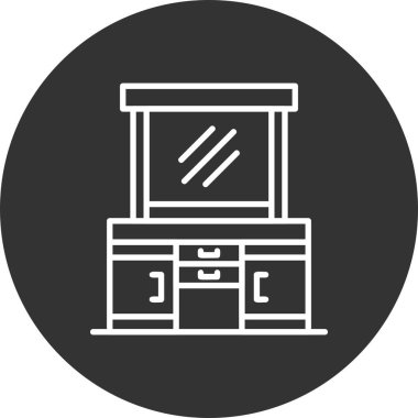 Dressing Table Creative Icons Desig