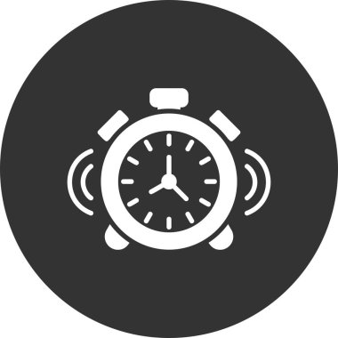 Alarm Clock Creative Icons Desig