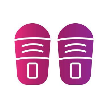Slippers Creative Icons Desig