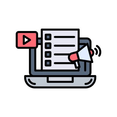  Digital Marketing Creative Icons Desig