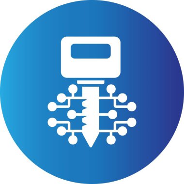 Digital Key Creative Icons Desig