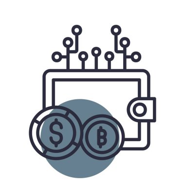 Cryptowallet Creative Icons Desig