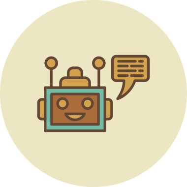Chatbot Creative Icons Desig
