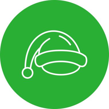 Santa Hat Creative Icons Desig