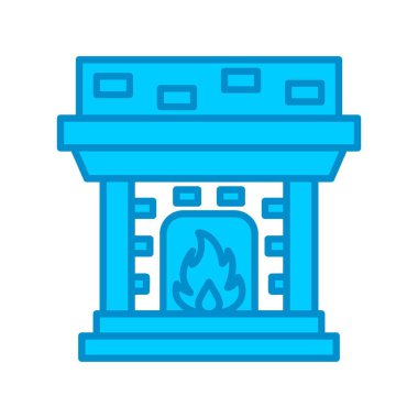 Fireplace Creative Icons Desig