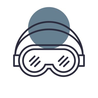 Ski Goggles Creative Icons Desig