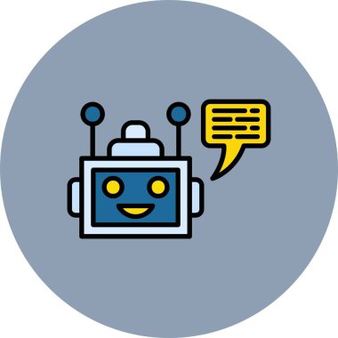 Chatbot Creative Icons Desig