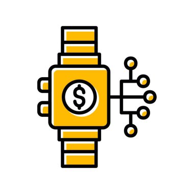 Smartwatch Yaratıcı Simgeler Tasarımı