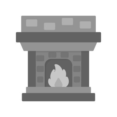 Fireplace Creative Icons Desig